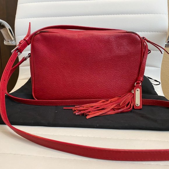 Yves Saint Laurent Bags Saint Laurent Lou Camera Bag Red Ysl Poshmark
